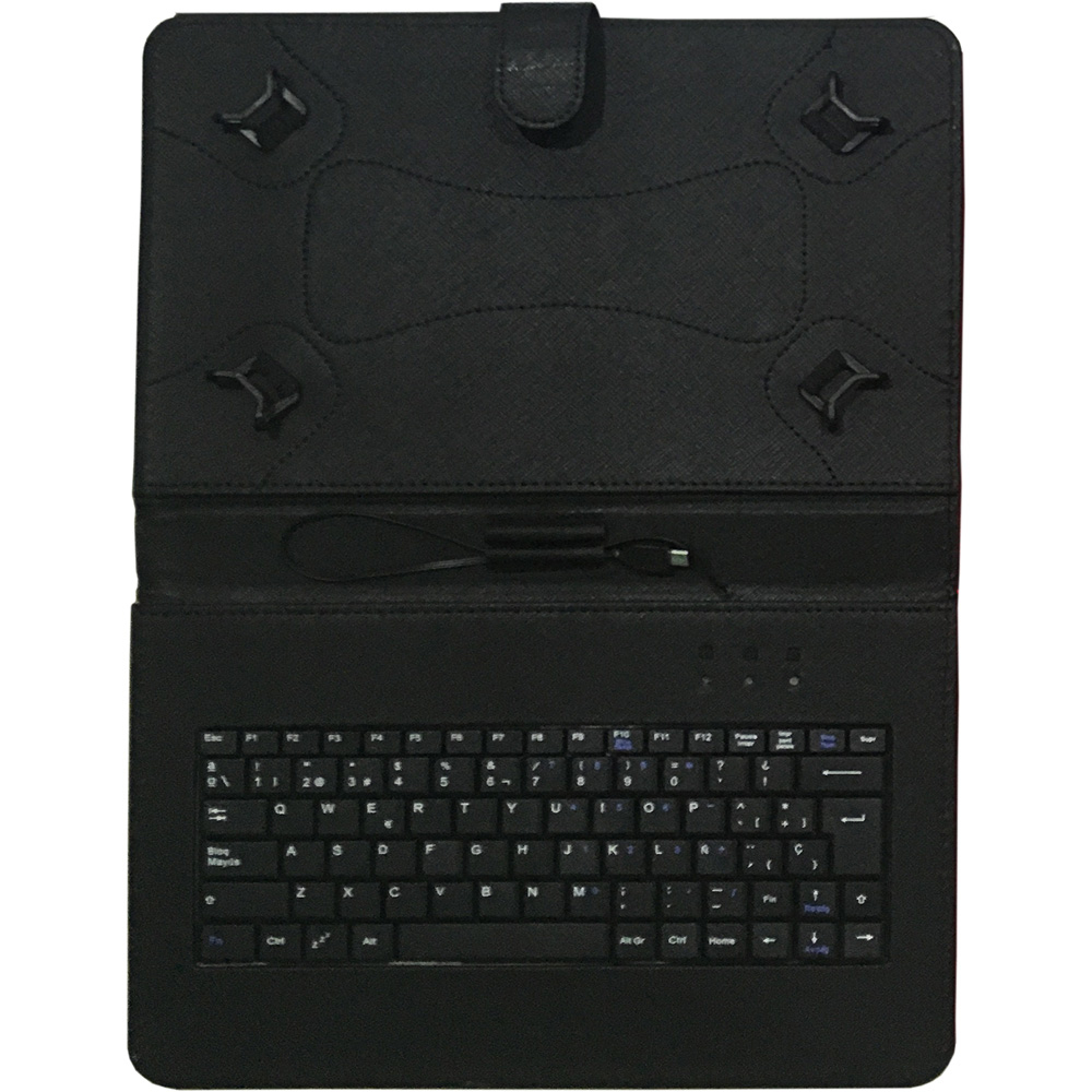 Talius Funda para 10.1 con Teclado Tipe-C y micro USB CV-3006 black