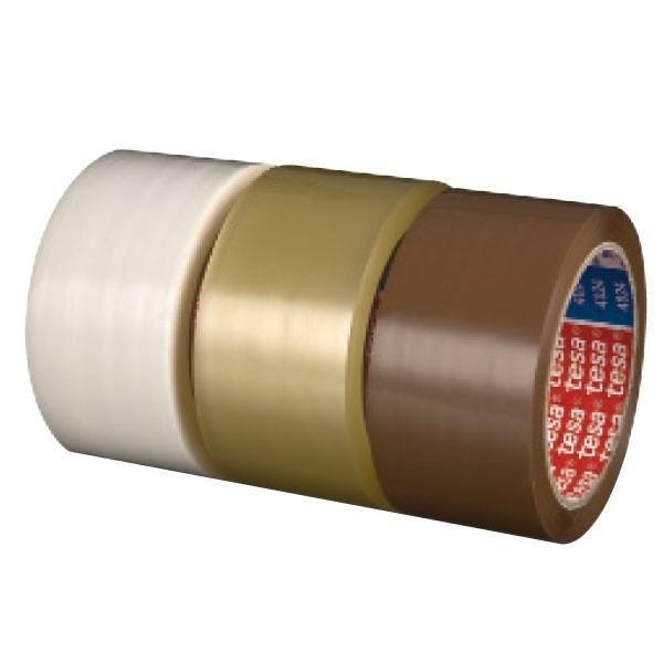 Tesa Paq.6 rollos precinto Tesapack acrilico 132mx50mm marron