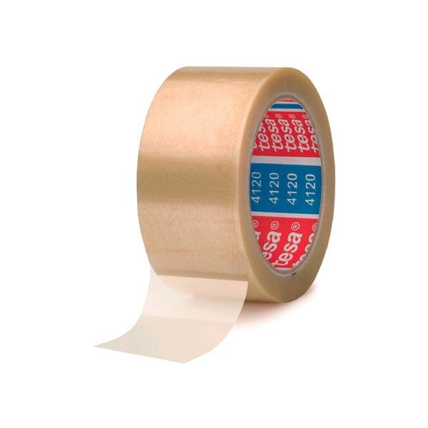 Tesa Paq.6 rollos precinto Tesapack Pvc 66mx50mm transparente