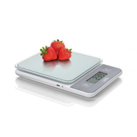 Báscula de Cocina Electrónica Laica KS1320/ hasta 5kg Plata