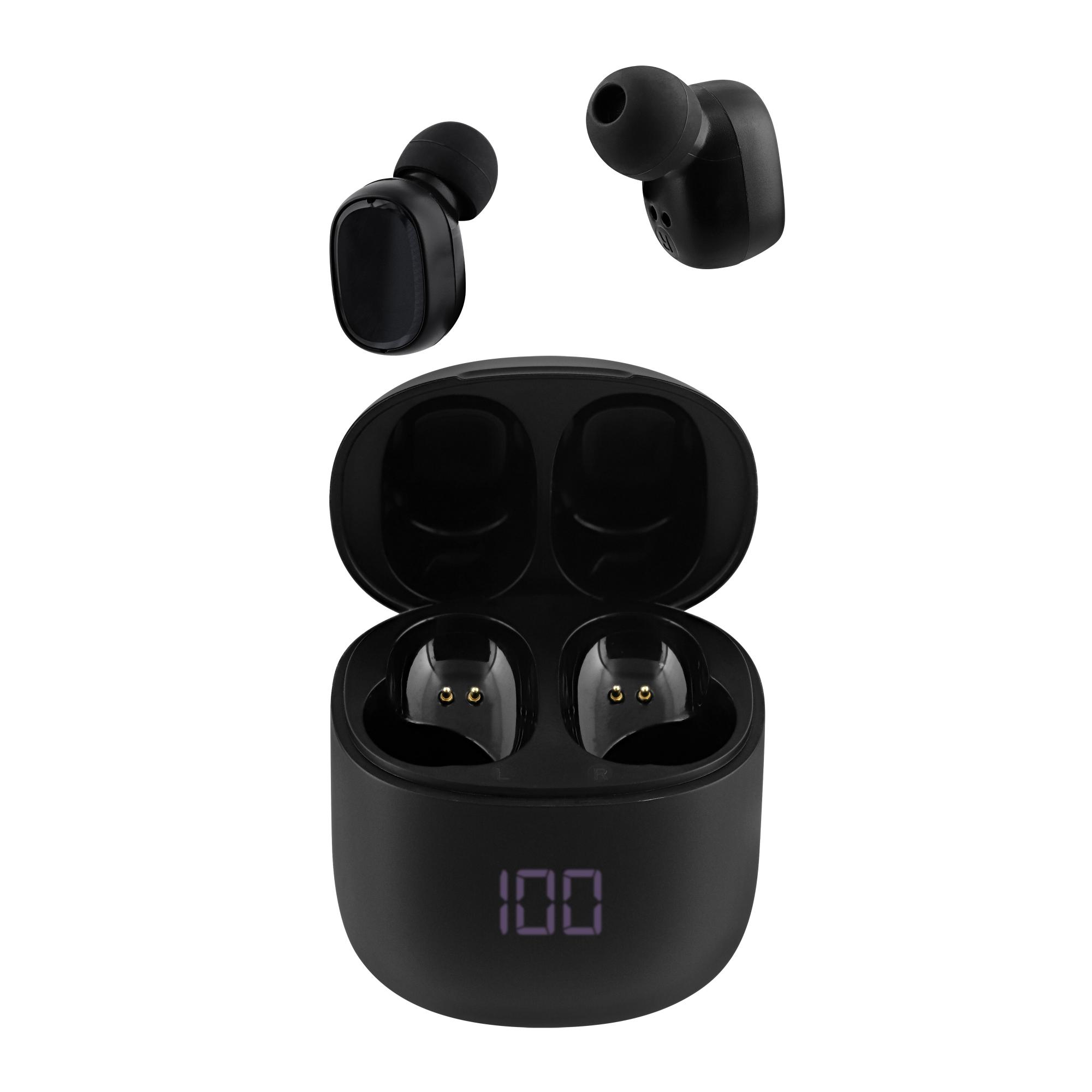 Tnb Onyx - Auricular Tws con estuche e indicador de carga - negro