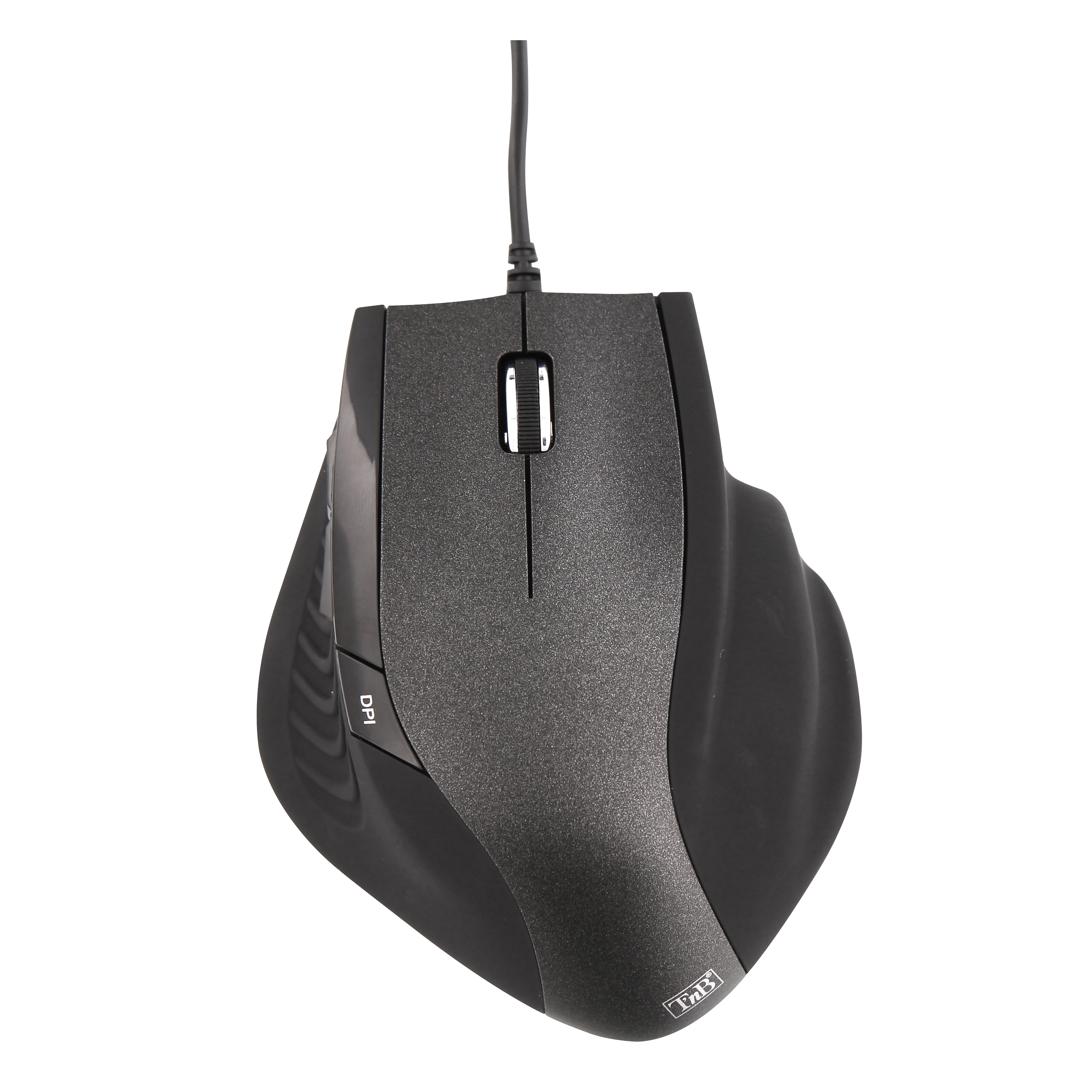Tnb Muergo Raton Ergonomico Con Cable Y 6 Botones