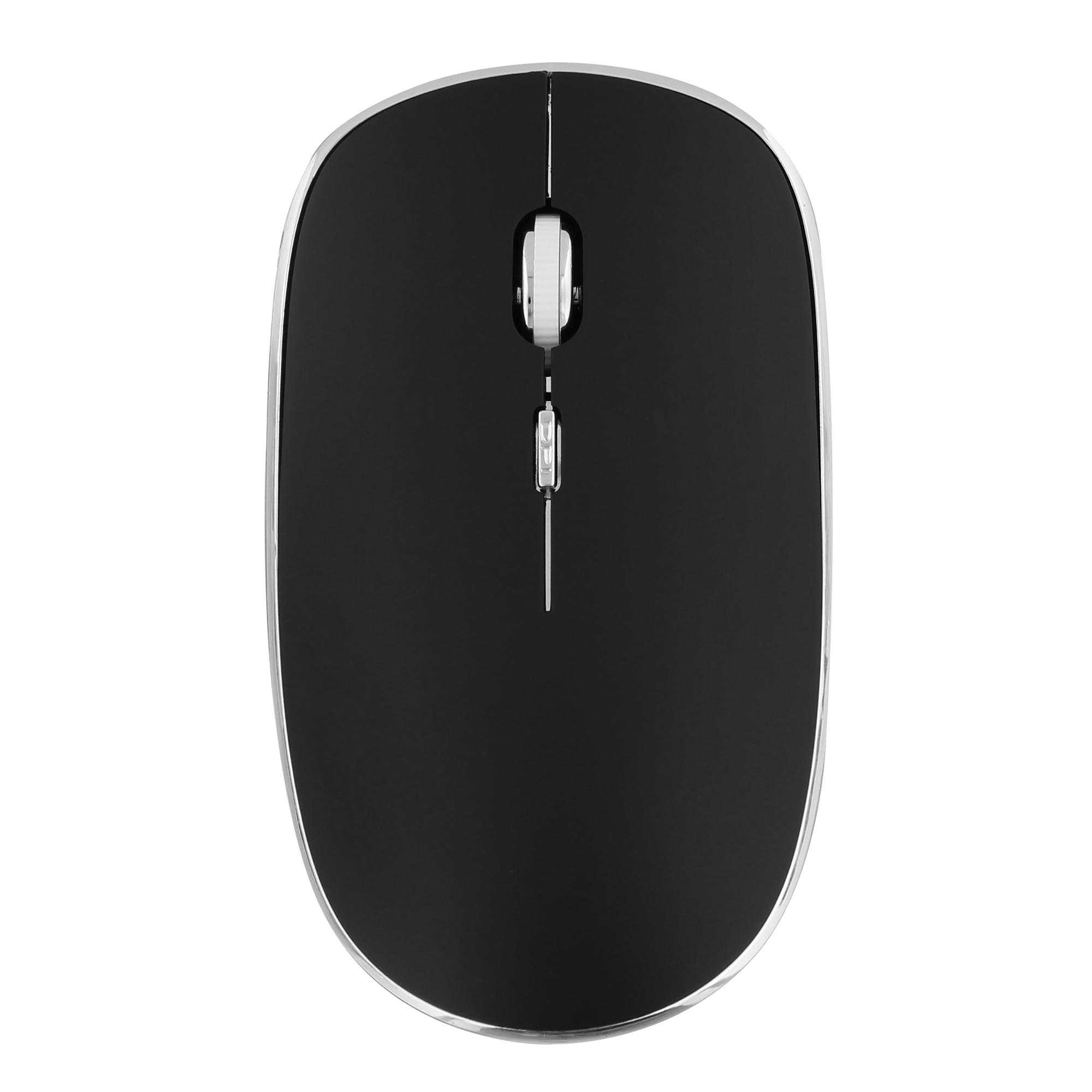 Tnb Rubby - óptico inalámbrico silencioso 1600 dpi - negro/plata
