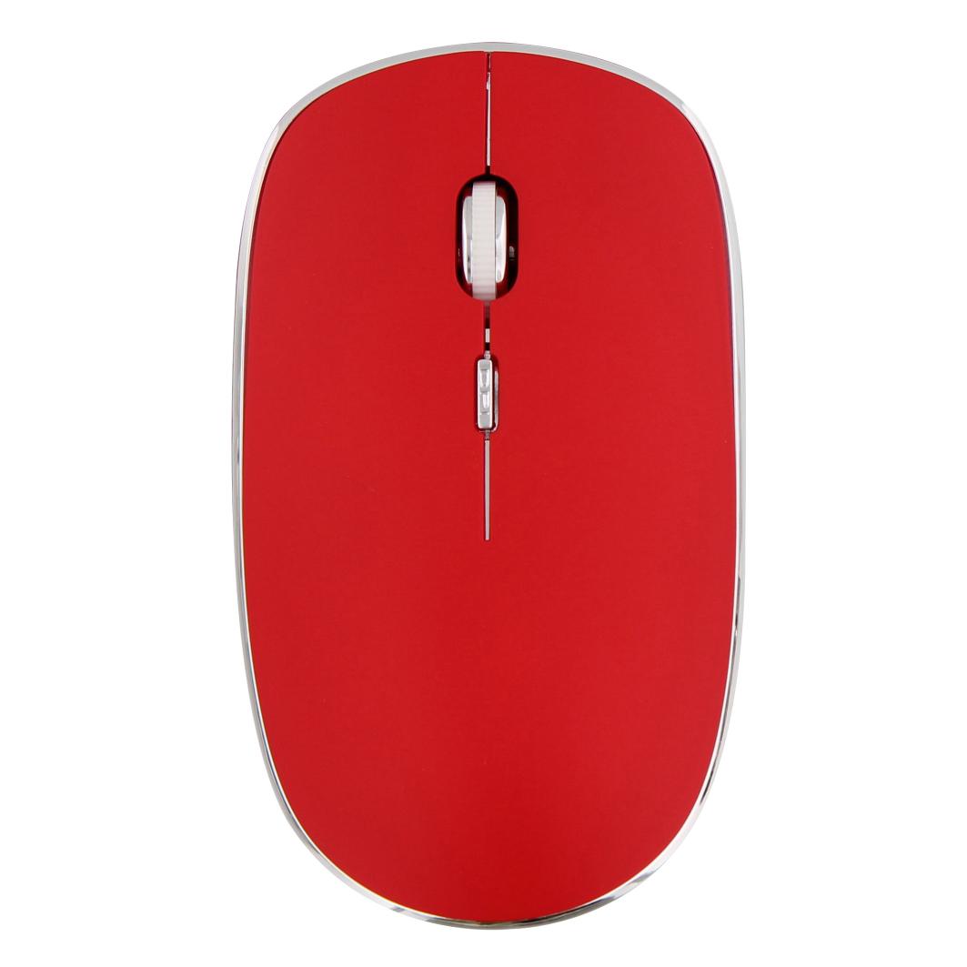 Tnb Rubby - óptico silencioso inalámbrico de 1600 ppp - rojo/plateado