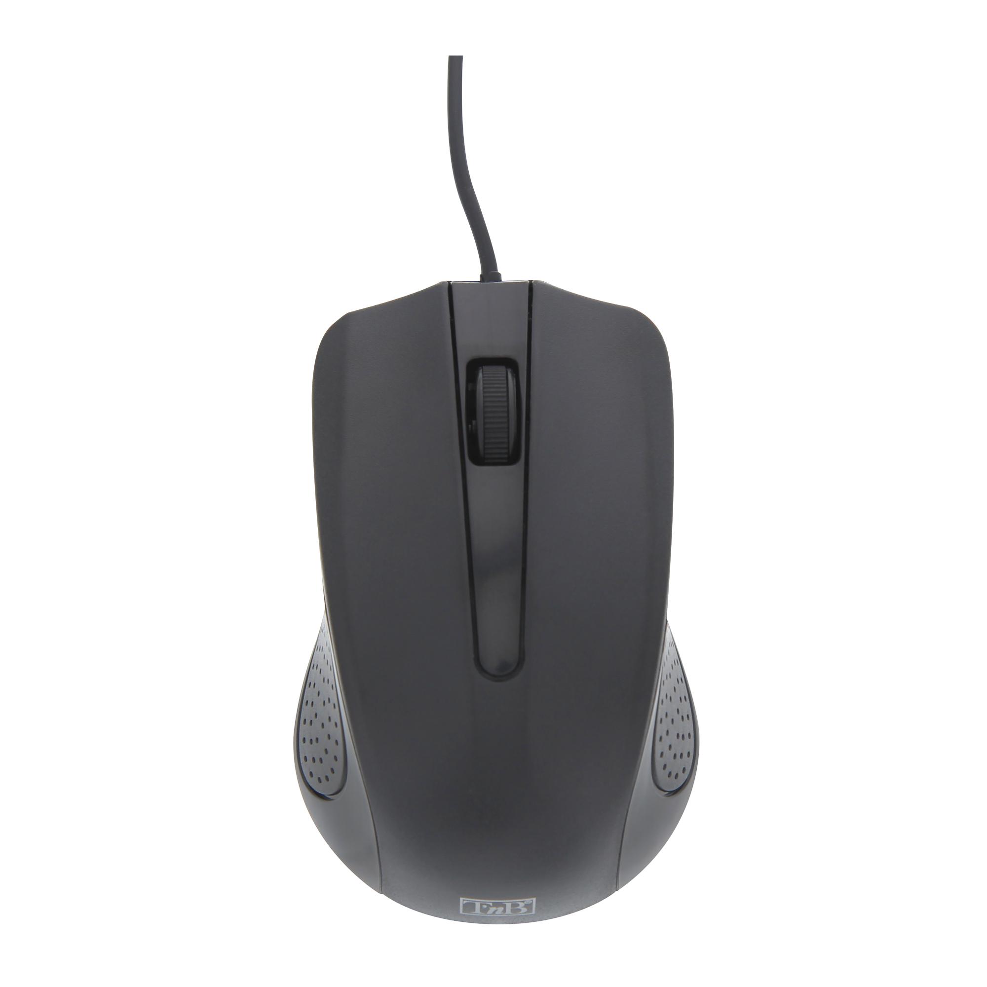 Tnb Shark - óptico con cable - negro