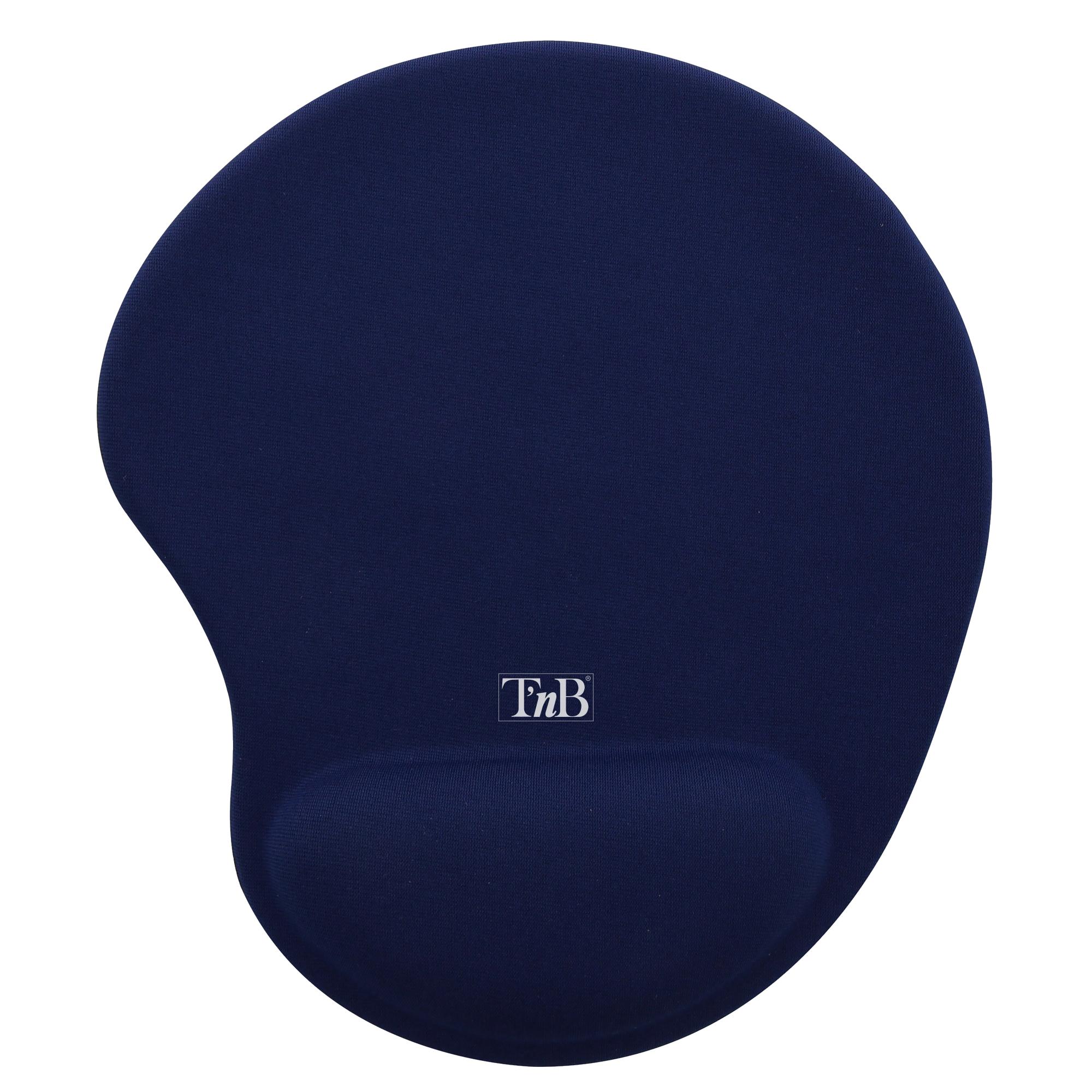 Tnb Ergo-Design - Alfombrilla de reposamuñecas de gel azul oscuro
