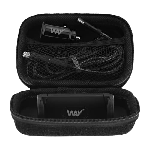 Tnb Way - kit 3 in 1 para Coche - mechero + soporte + Cable 3 en 1 - Black