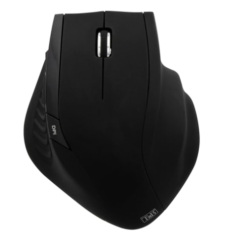 Tnb Raton inalambrico ergonomico negro Ergo Line Souris sans fil Ergonomique