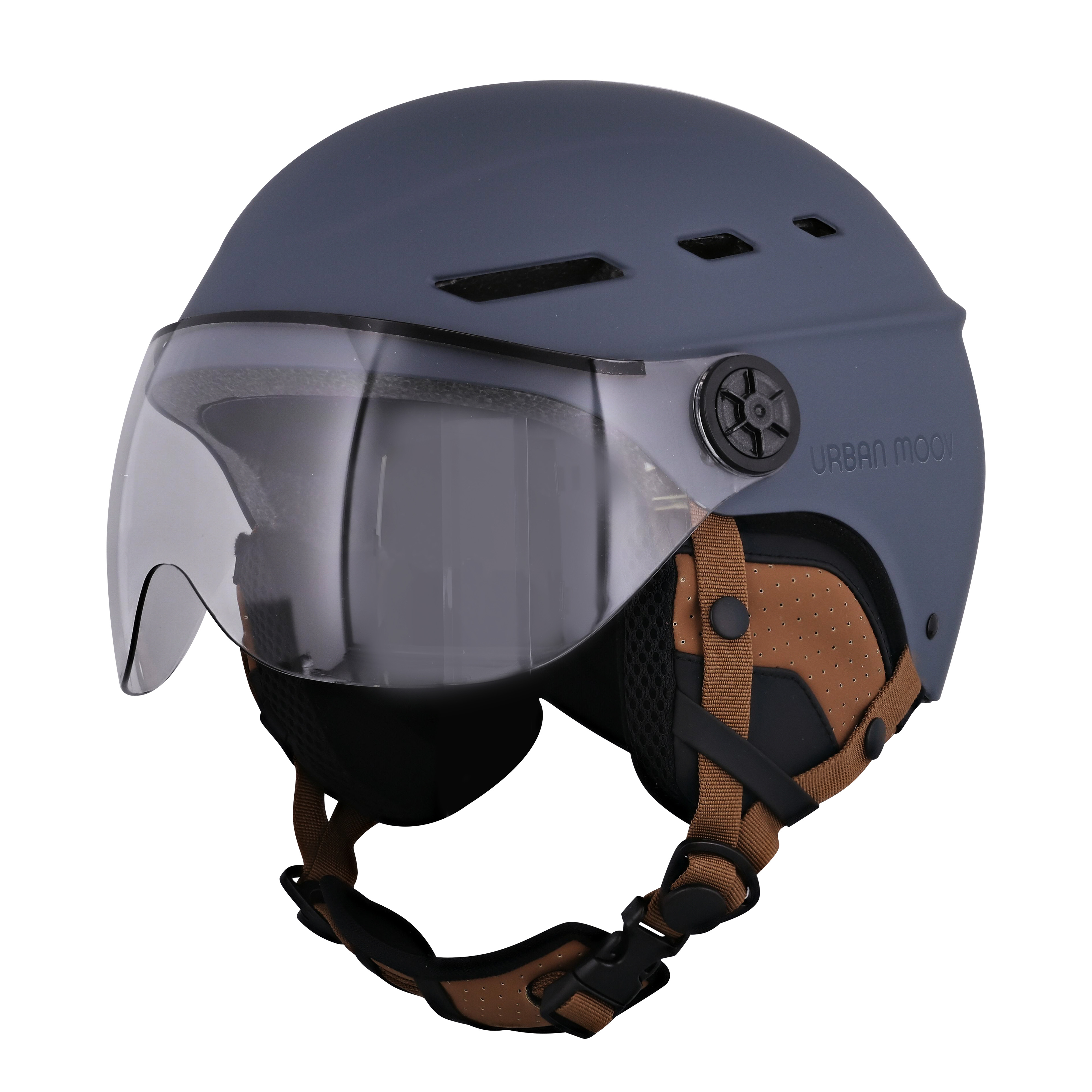 Tnb Urban Moov - Casco protector con visera y orejeras desmontables - talla M - Color…