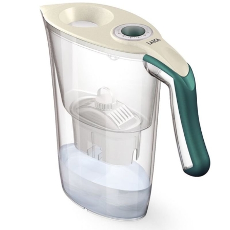Pack Jarra Filtrante Laica Carmen Tosca/ 2.3L Verde