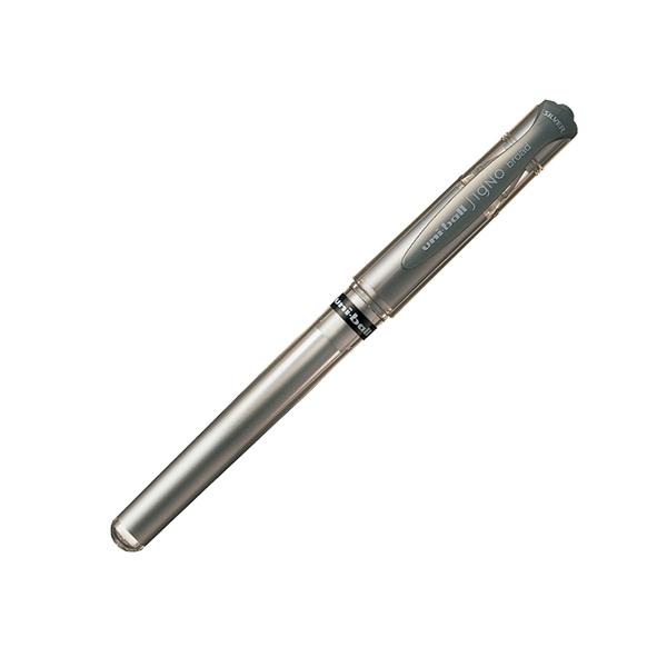 Uni-Ball Roller tinta gel UM153 trazo 1mm plata