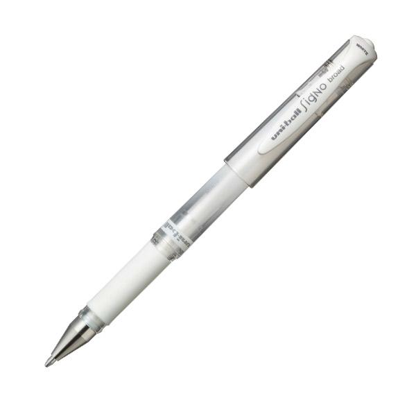 Uni-Ball Roller tinta gel UM153 trazo 1mm blanco
