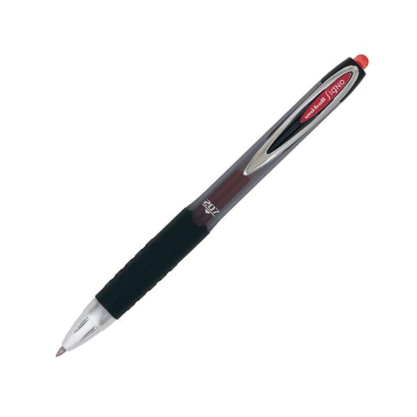 Uni-Ball Roller retractil Signo 207 - Punta 0, 7 mm - Color rojo