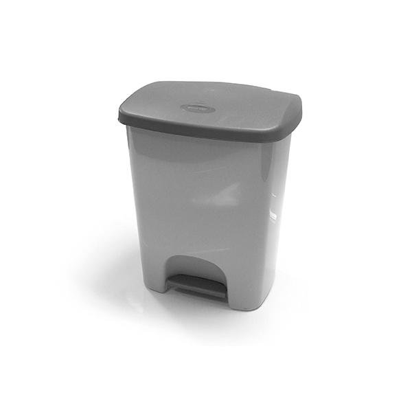 Varios Curver Papelera Curver Pedal Bin - Plastico - 25 l - Color gris