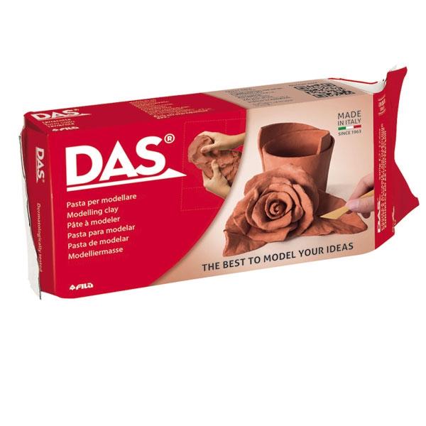 Varios Das Paq.pasta Para Modelar 1/2KG Terracota