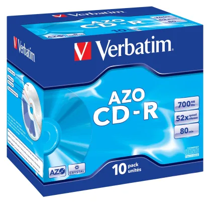 Verbatim Cd-R 700Mb 52X (Pack de 10 unidades)