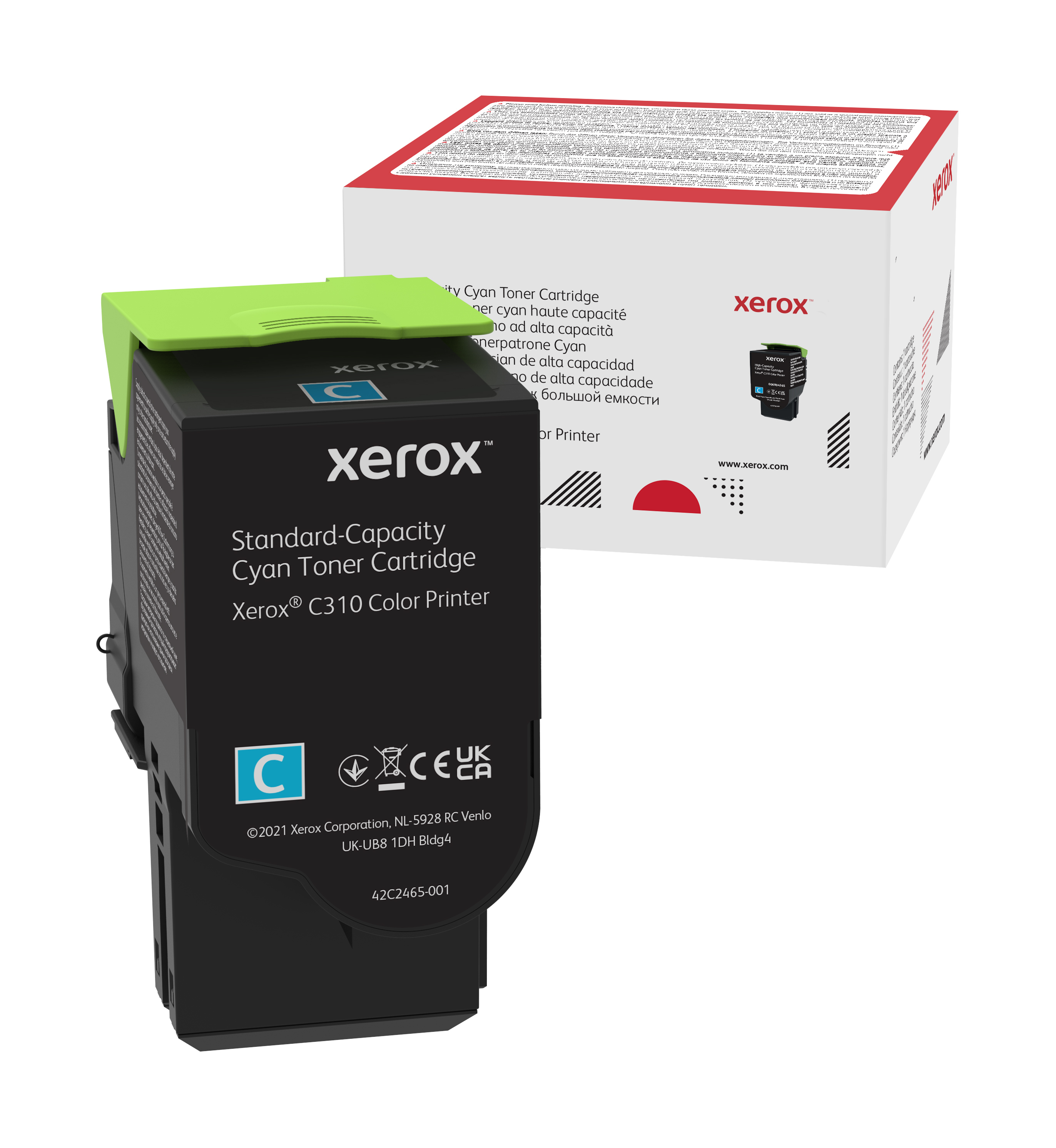 Xerox Toner C310 Cian capacidad estandar (2000 paginas)