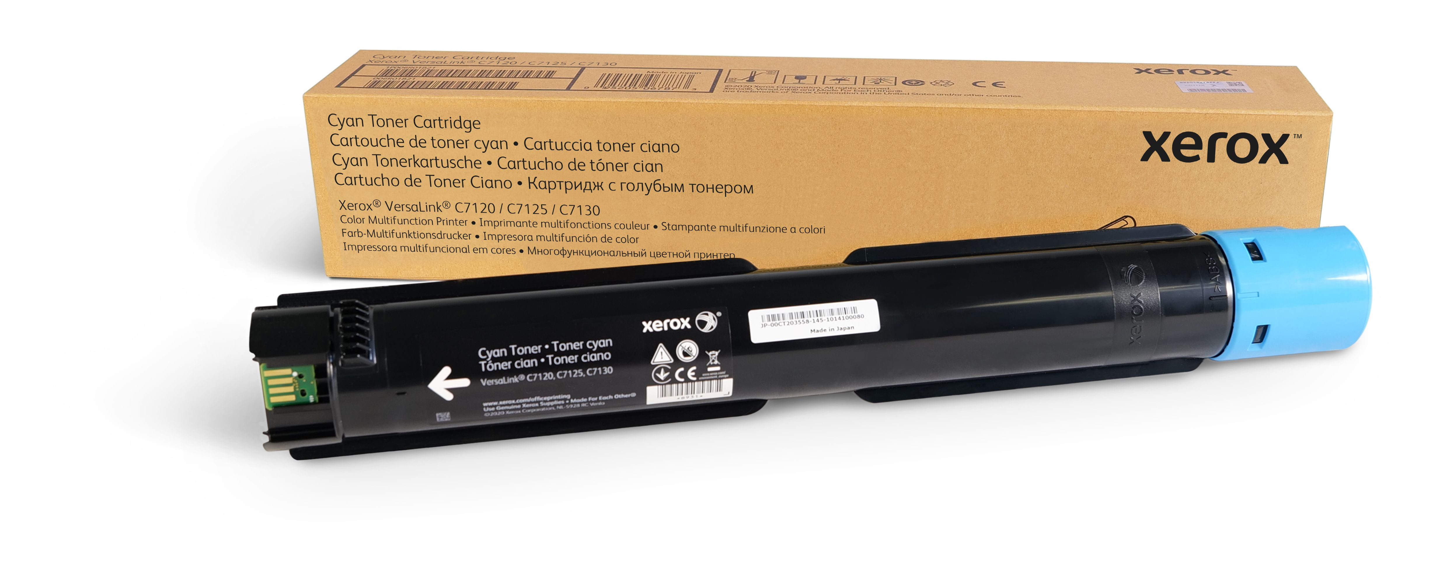 Xerox VersaLink Toner Cian para C7120/C7125/C7130