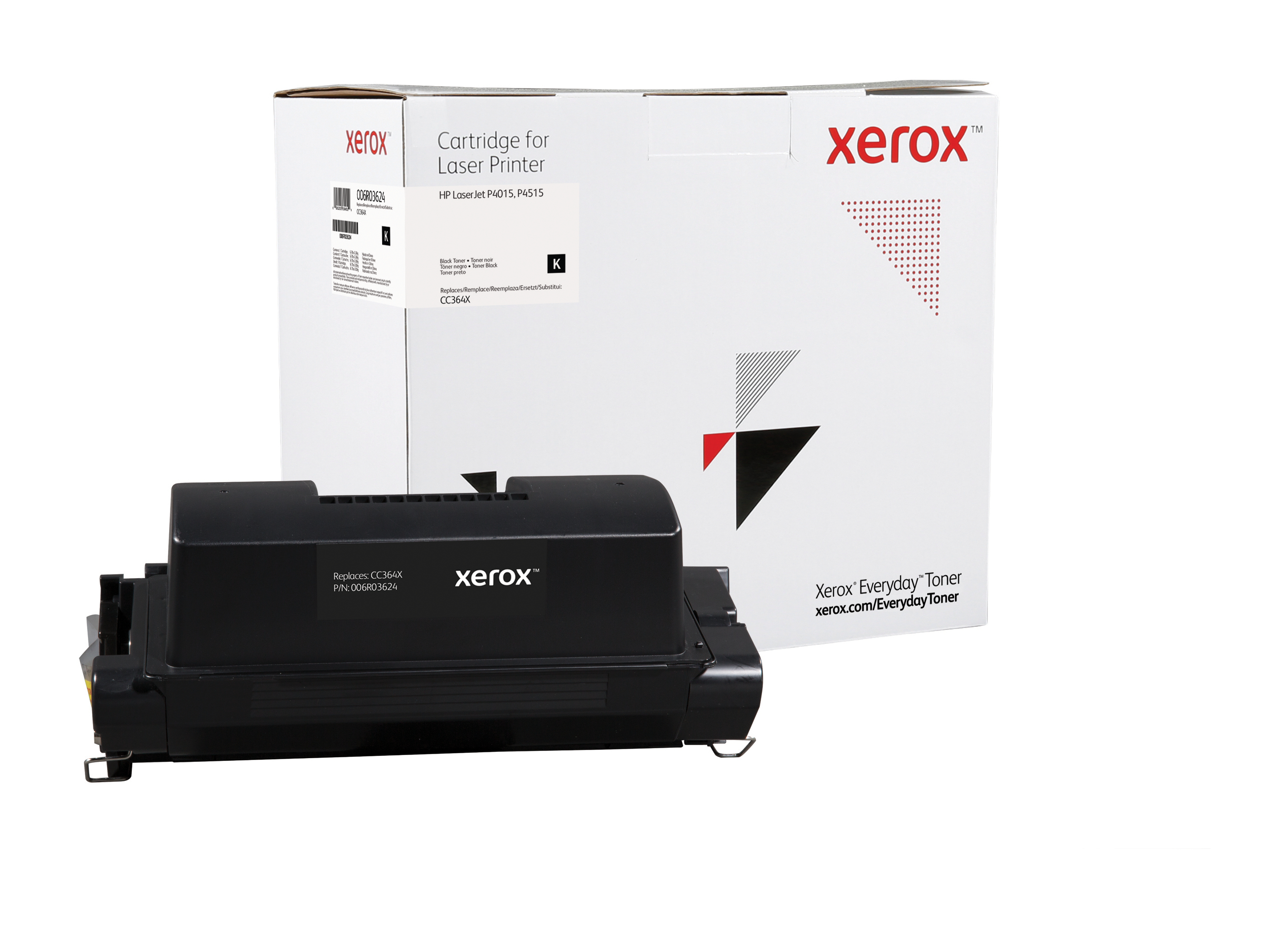 Xerox Everyday Toner para HP LJP4015 (CC364X) 55A Negro