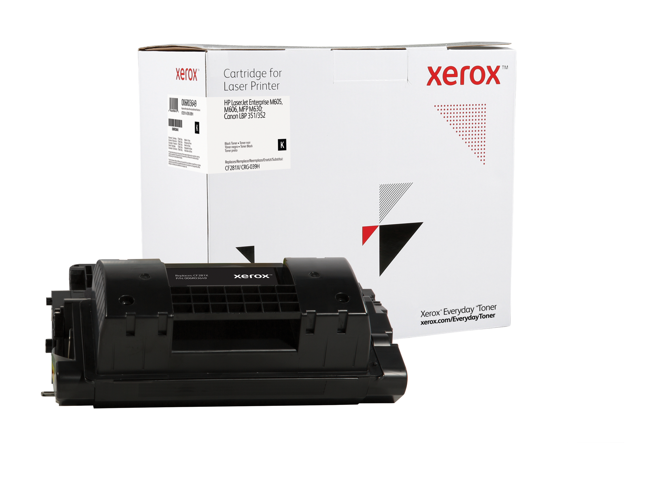 Xerox Everyday Toner para HP LJM605 (CF281X) 81X Negro. CRG-039H
