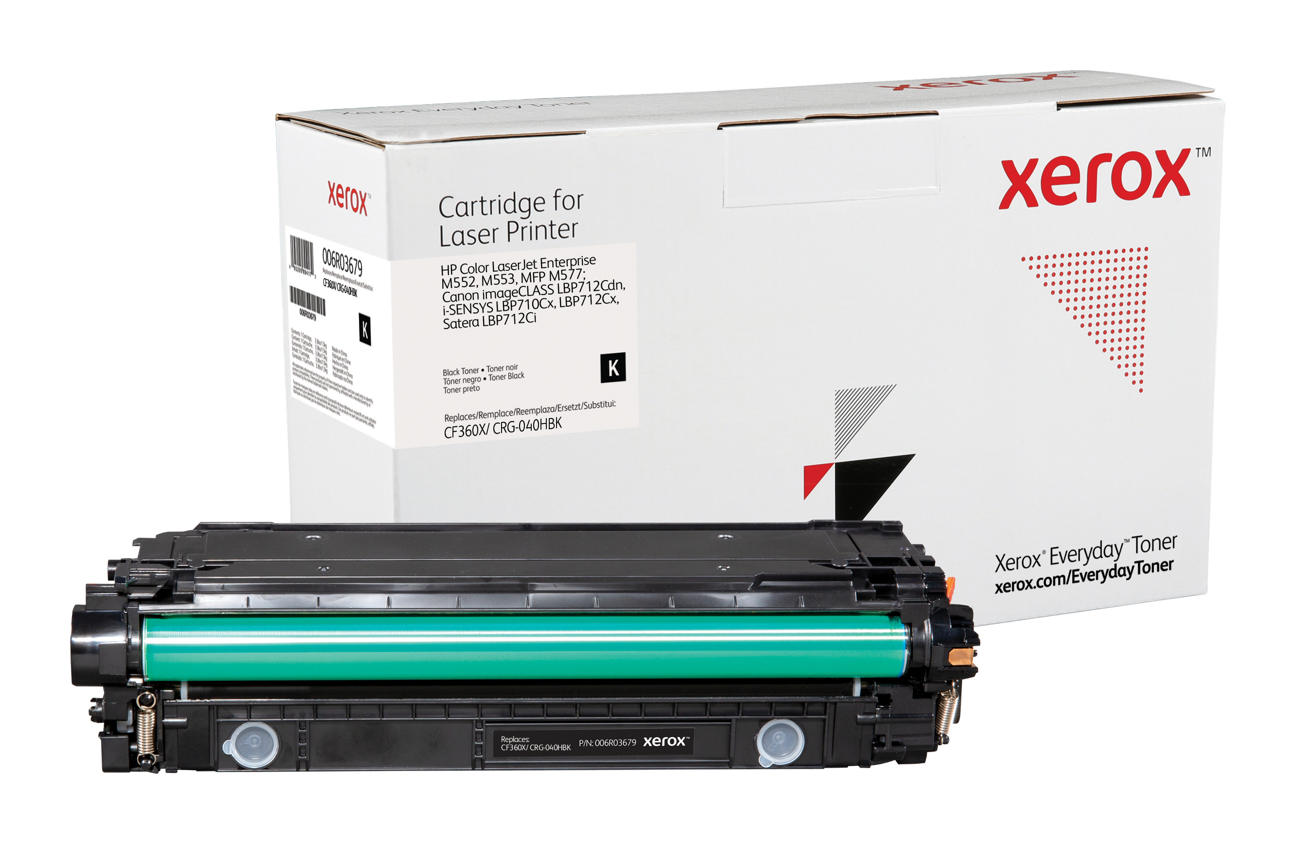 Xerox Everyday Toner para HP 508X Color LaserJet Enterprise M552(CF360X CRG040HBK) Negro