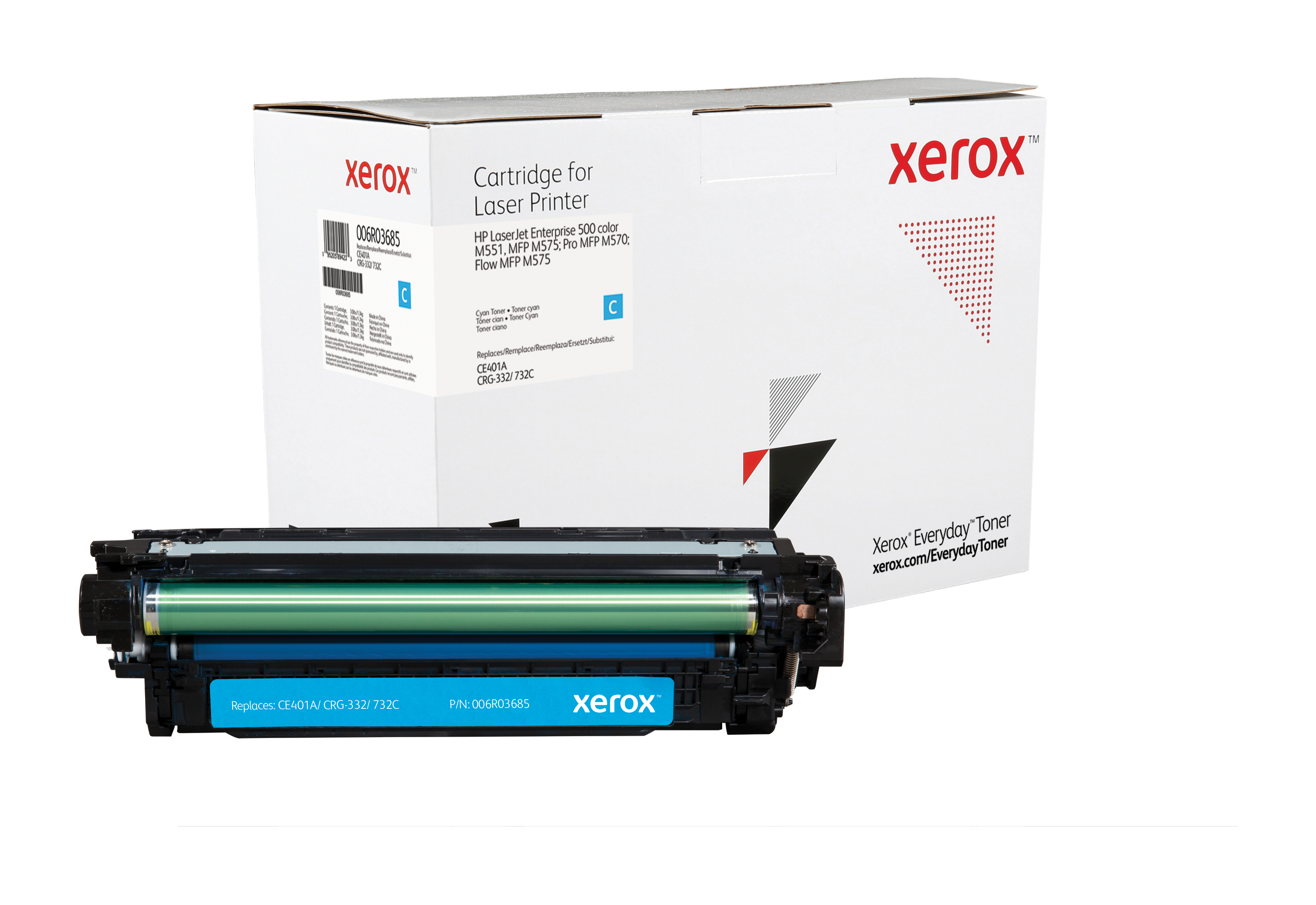 Xerox Everyday Toner para HP 507A LaserJet Enterprise 500 Color M551(CE401A) Cian