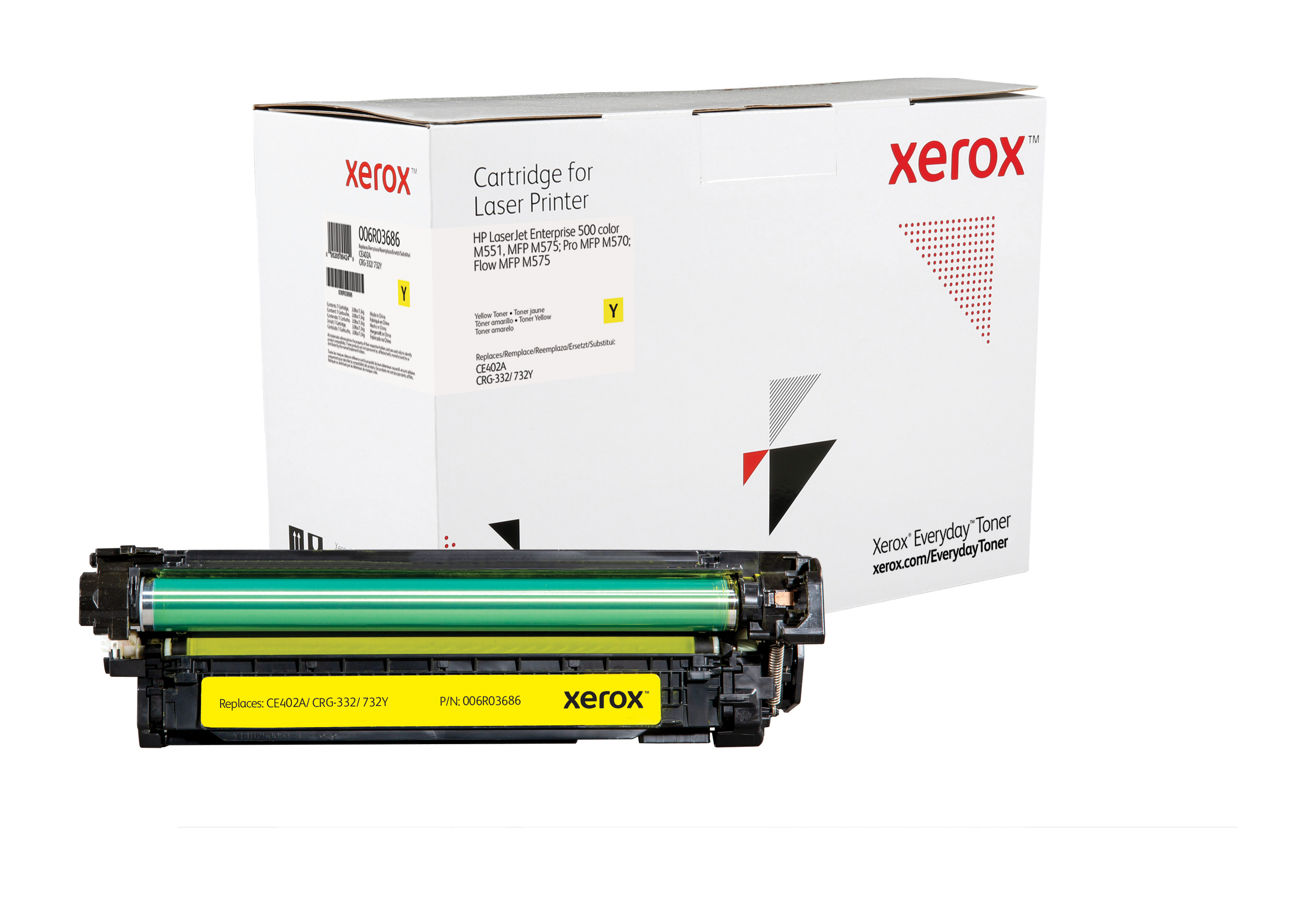 Xerox Everyday Toner para HP 507A LaserJet Enterprise 500 Color M551(CE402A) Amarillo