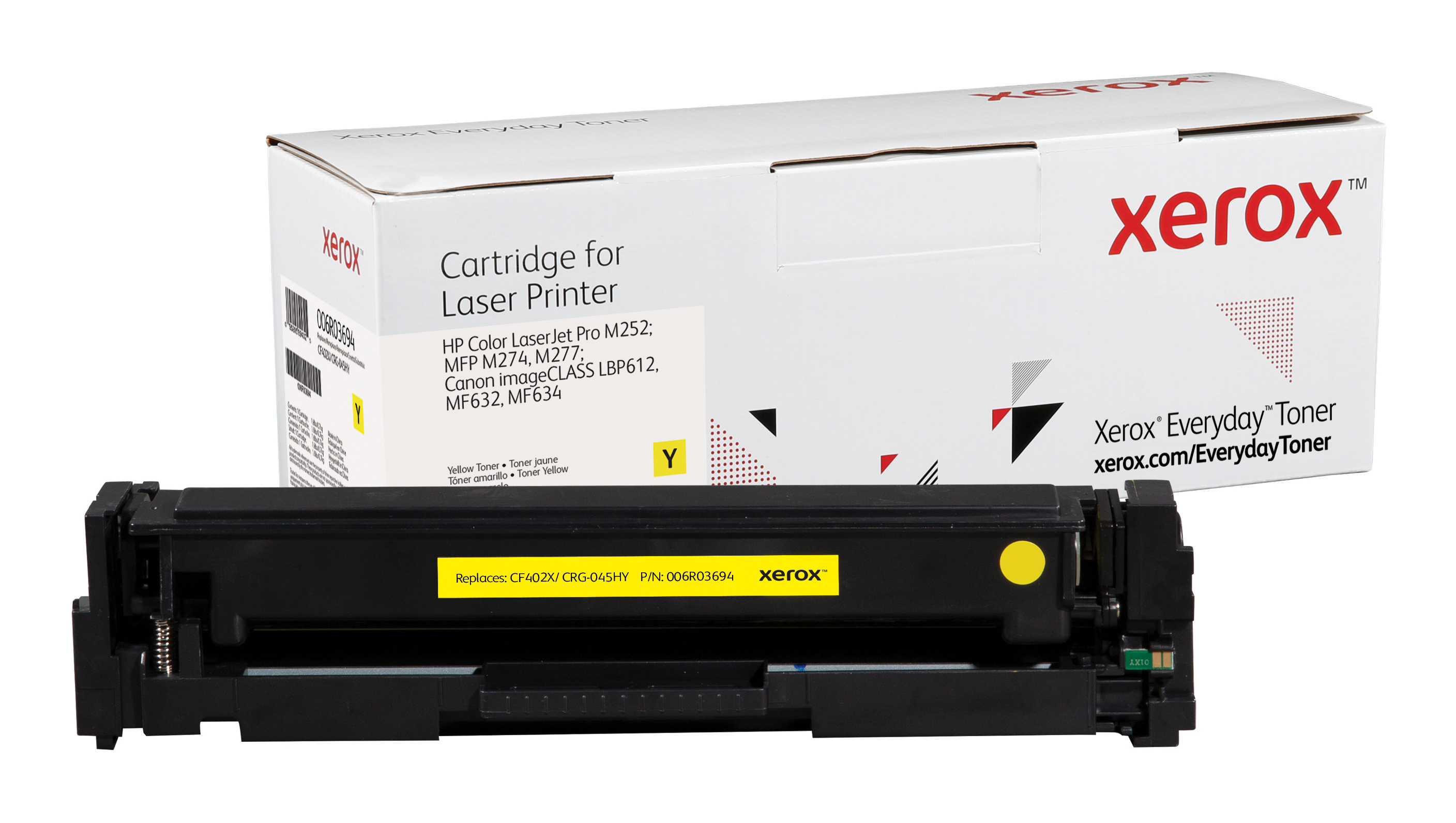 Xerox Everyday Toner para HP 201X Color LaserJet Pro M252. Mfp M274(CF402X CRG045HY)…