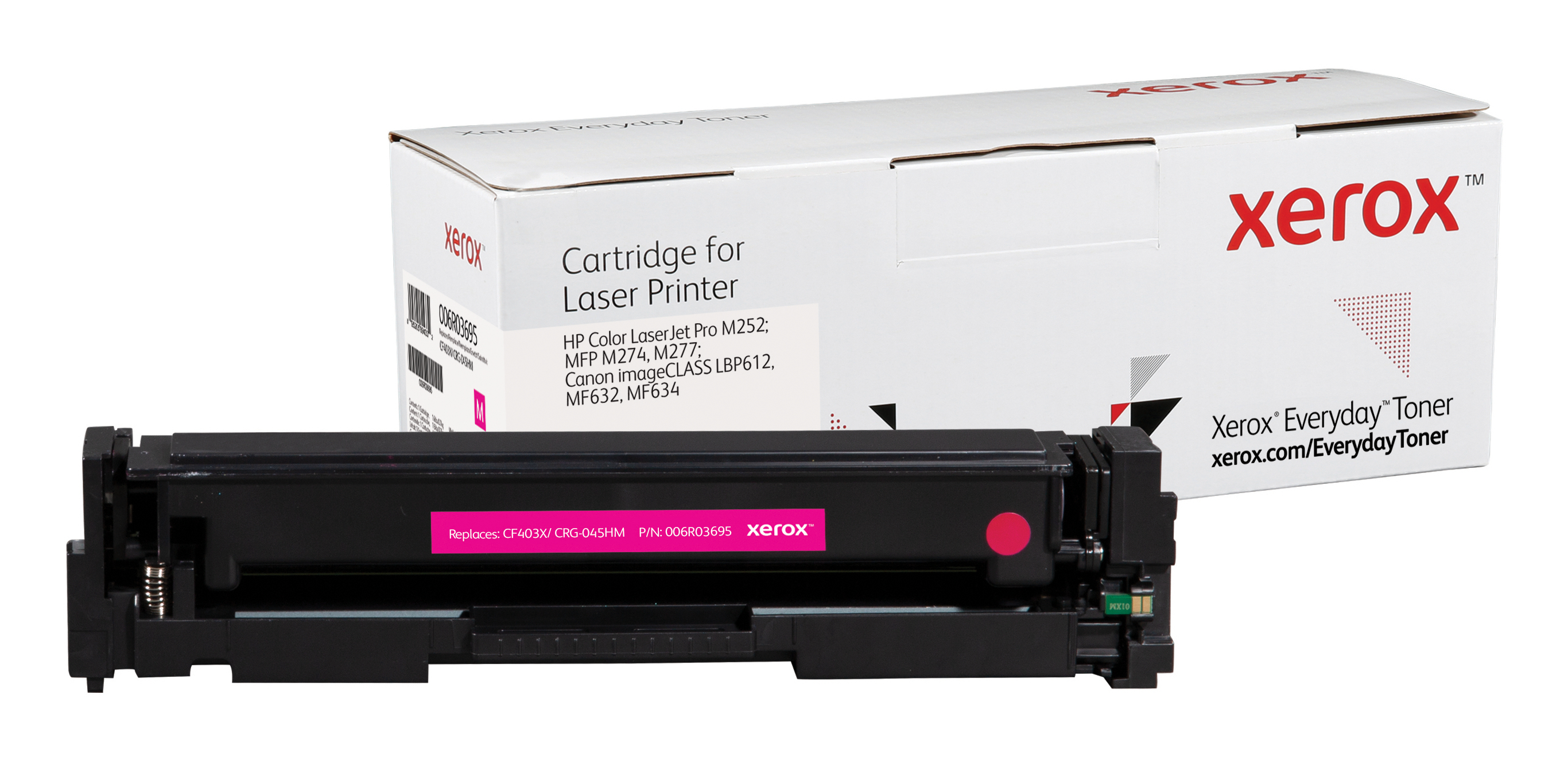 Xerox Everyday Toner para HP 201X Color LaserJet Pro M252. Mfp M274(CF403X CRG045HM)…