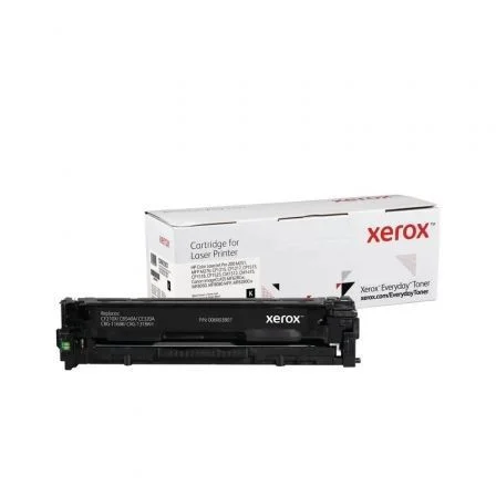 HP Tóner compatible Xerox 006R03807 compatible con CF210X/CB540A/CE320A/CRG-116BK/CRG-1… Negro