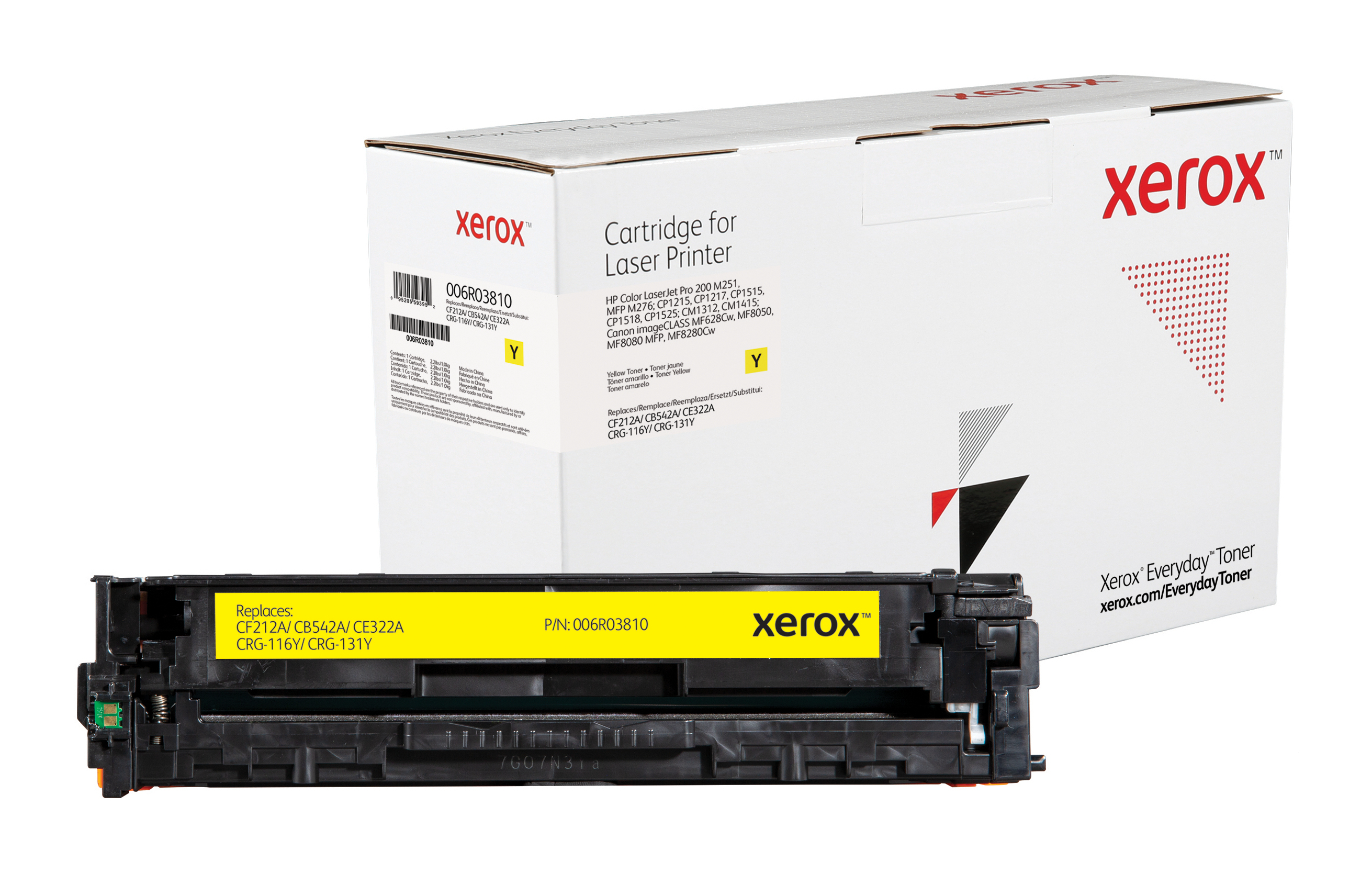 Xerox Everyday Remanufactured Toner para HP 131A (CF212A), Standard Capacity