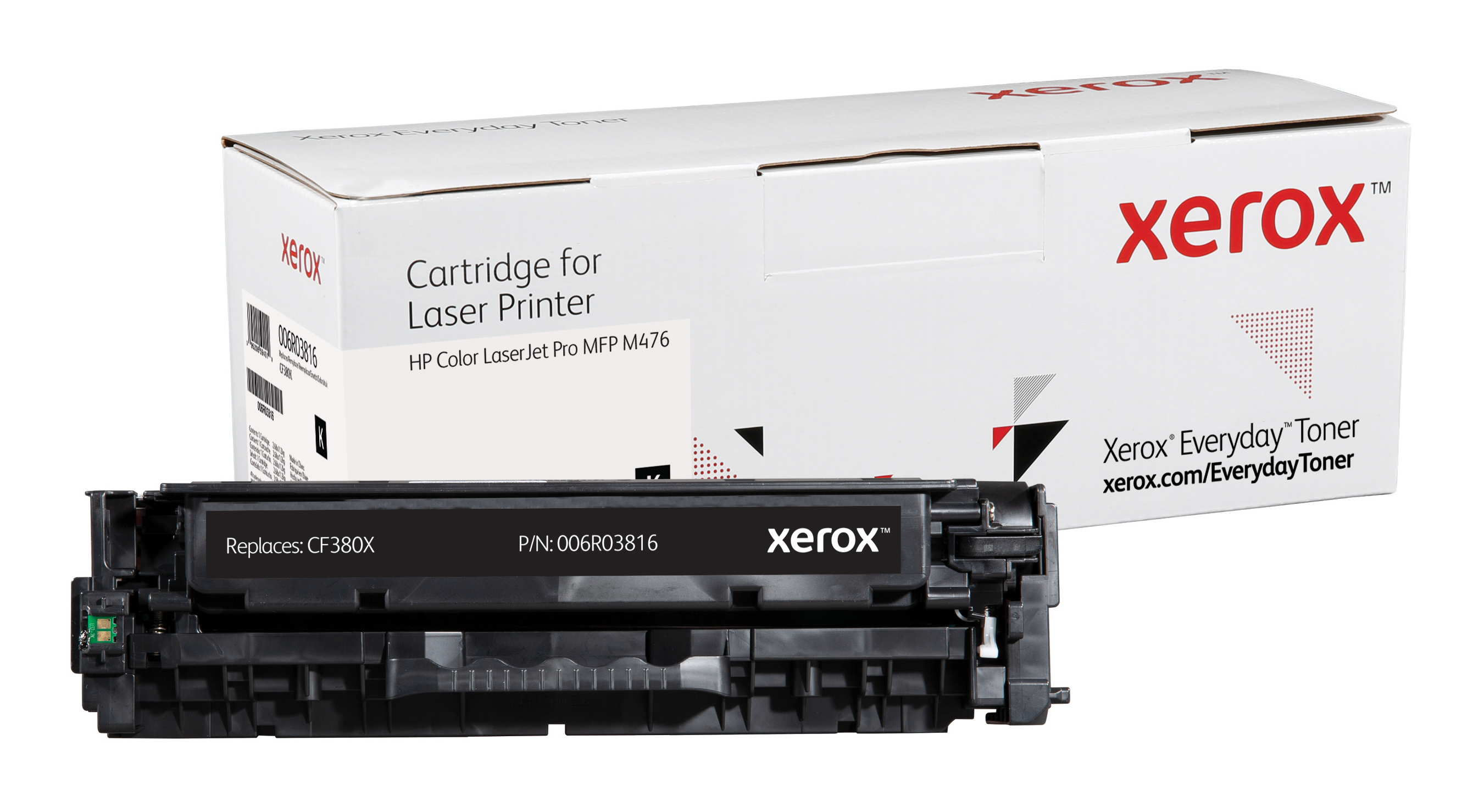 Xerox Everyday Toner para HP312X Color LaserJet Pro Mfp M47 (CF380X) Negro