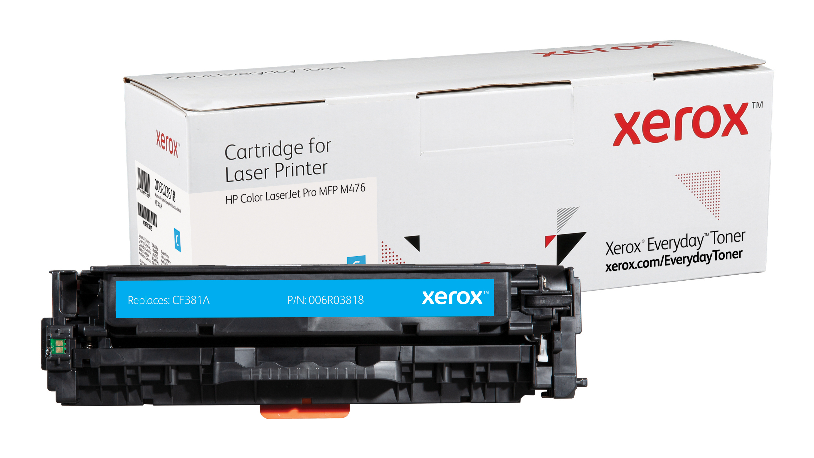 Xerox Everyday Toner para HP312A Color LaserJet Pro Mfp M47 (CF381A) Cian