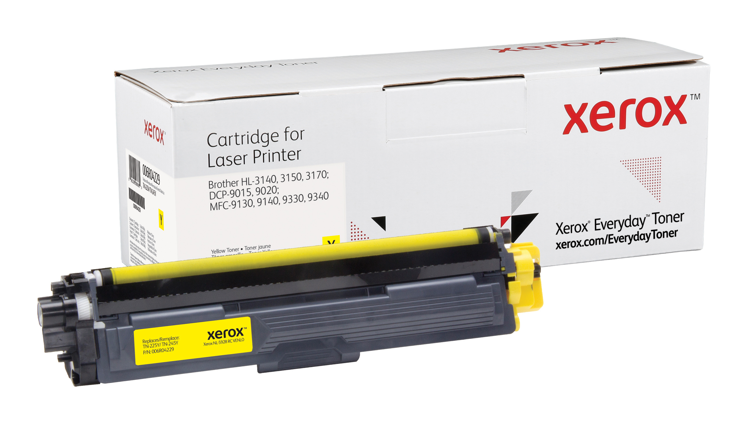 Xerox Everyday Toner para BrotherTN245Y TN225Y Alto Rendimiento Amarillo