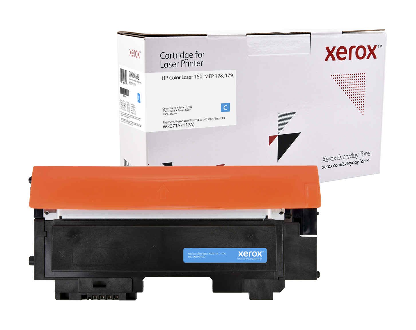 Xerox Everyday Toner Cian Para HPW2071A nº117A