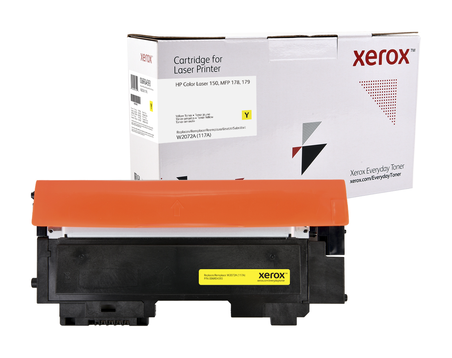 Xerox Everyday Toner Amarillo Para HPW2072A nº117A