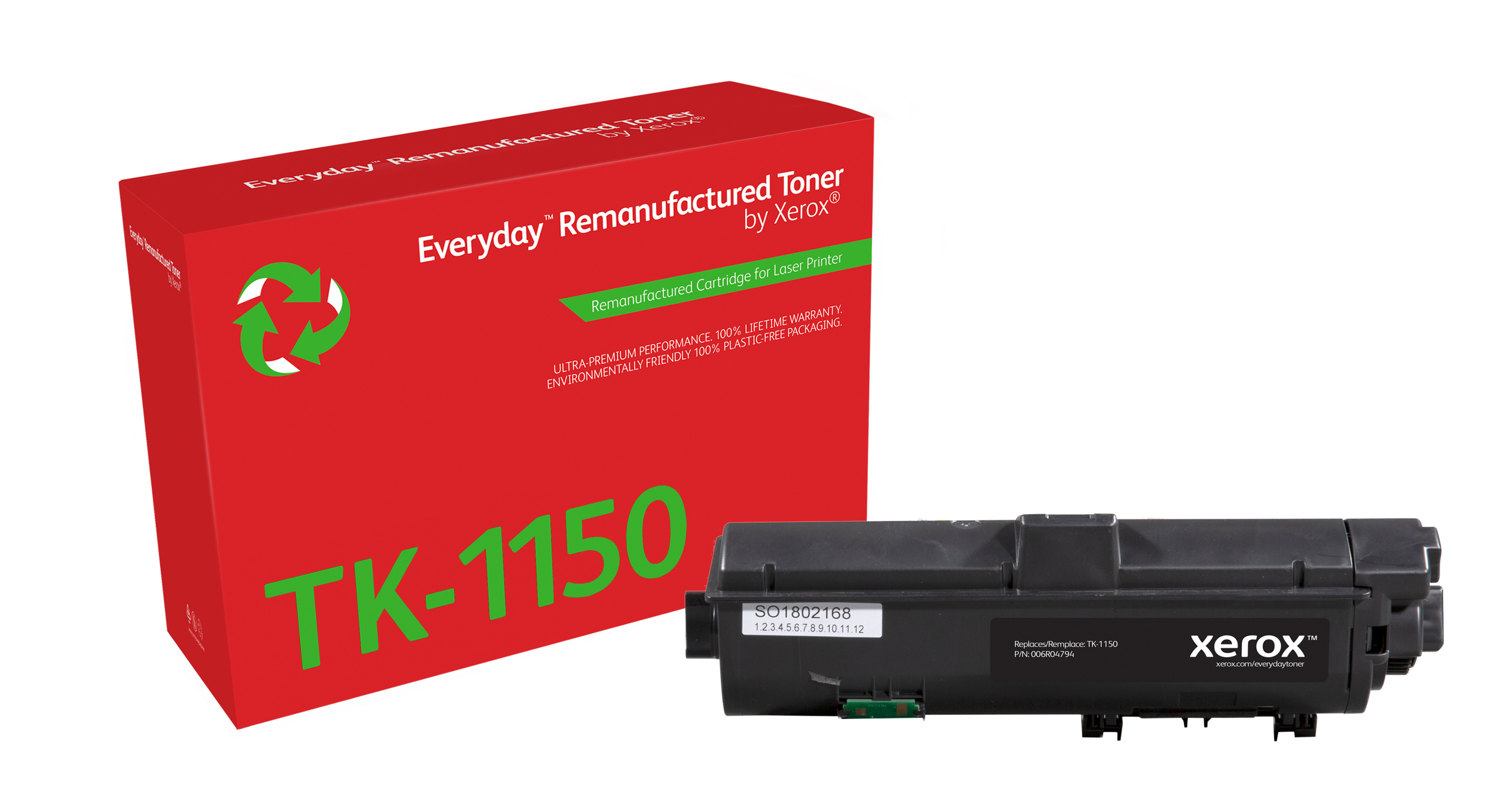 Xerox Everyday Remanufactured Toner Negro para Kyocera TK-1150