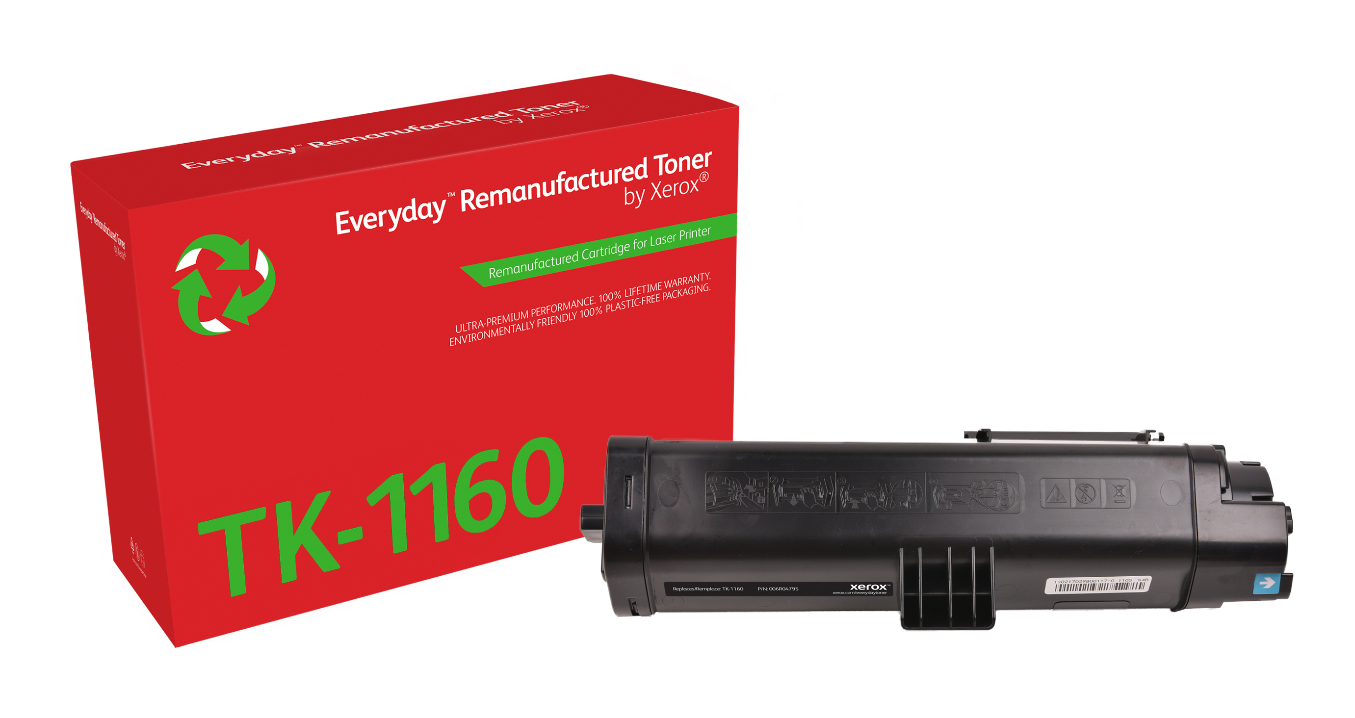 Xerox Everyday Remanufactured Toner Negro para Kyocera TK-1160