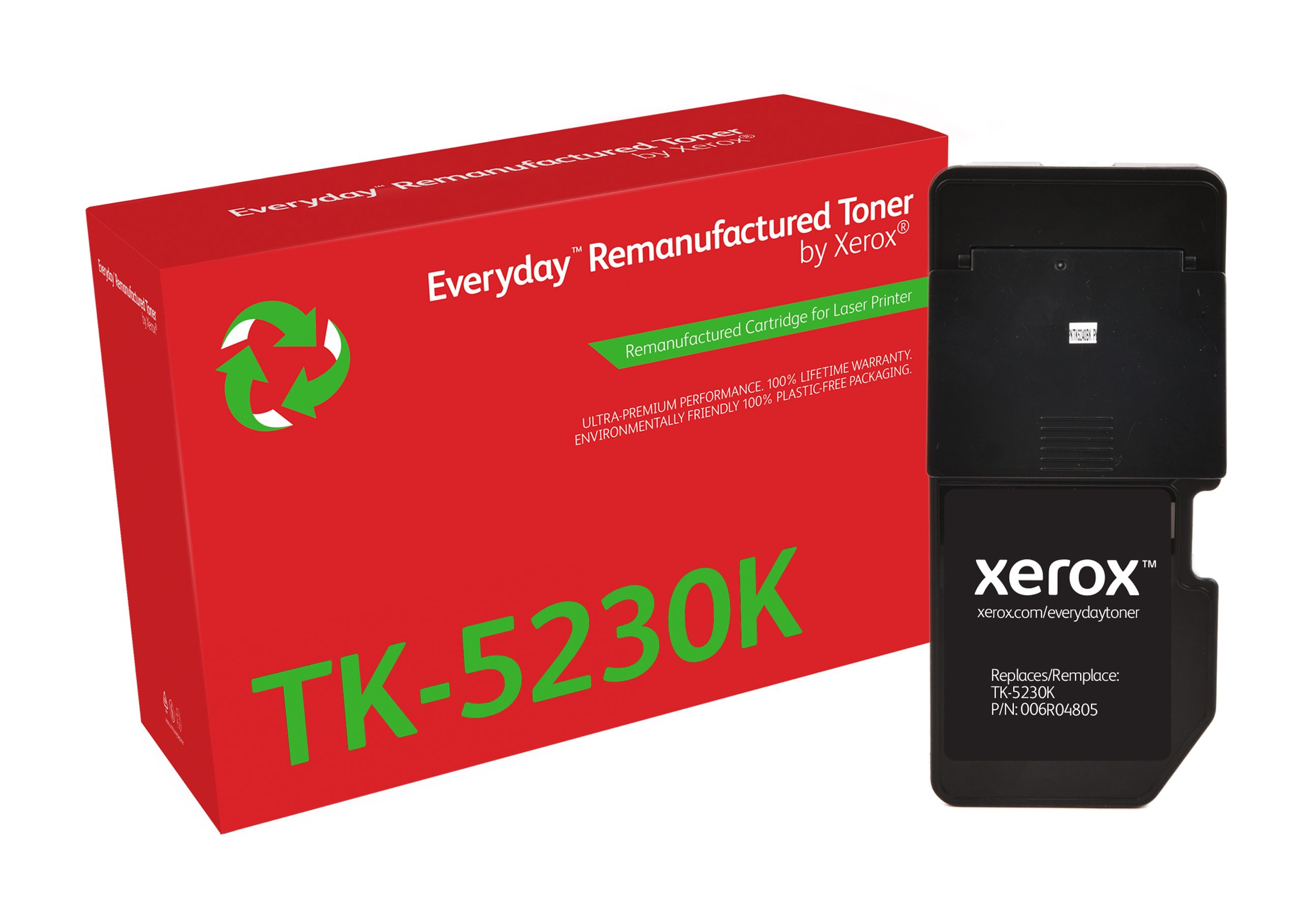Xerox Everyday Remanufactured Toner Negro para Kyocera TK-5230K