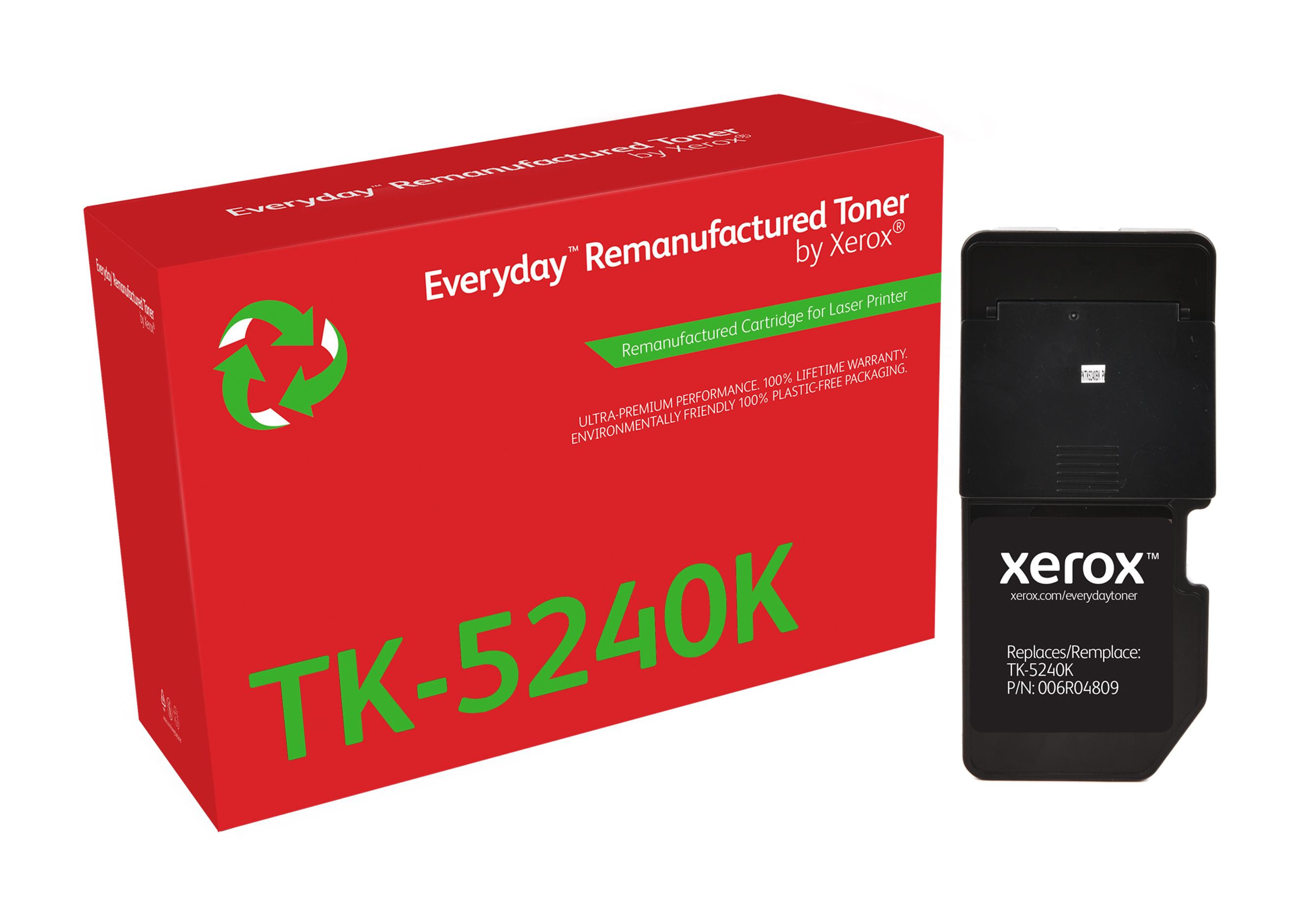 Xerox Everyday Remanufactured Toner Negro para Kyocera TK-5240K
