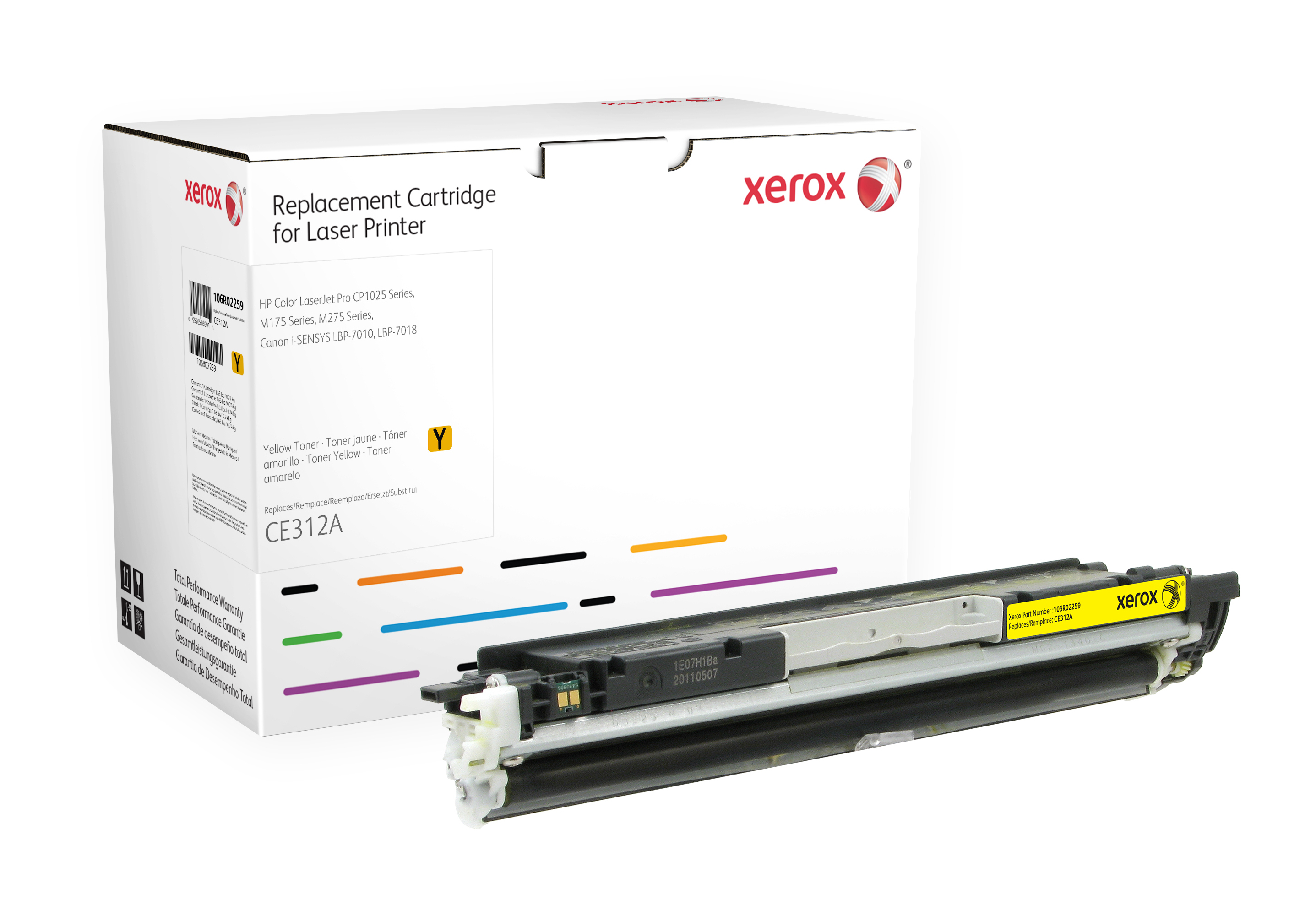 Xerox Everyday Remanufactured Toner para HP 126A (CE312A), Standard Capacity