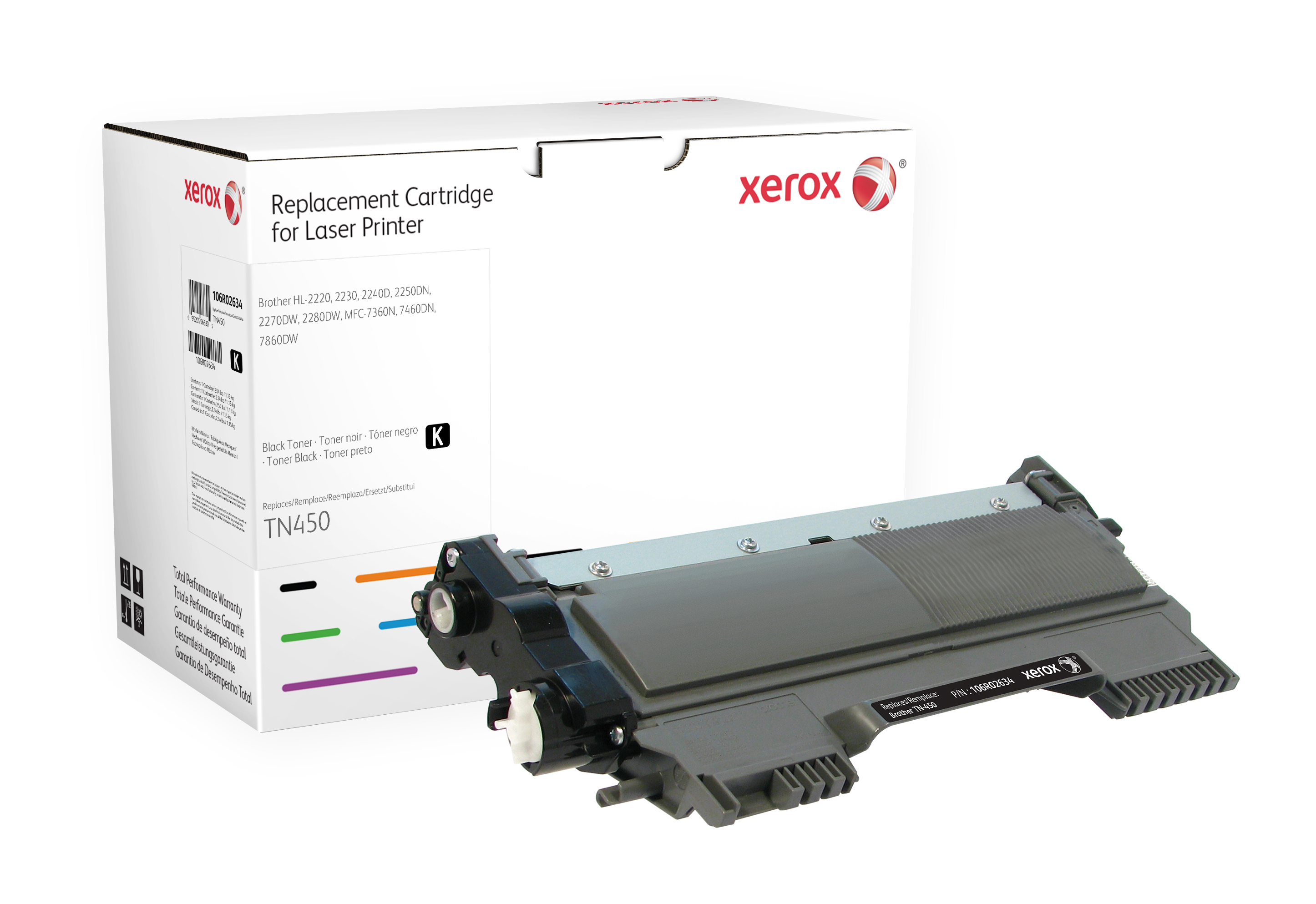 Xerox Everyday Remanufactured Toner para Brother TN2220, High Capacity