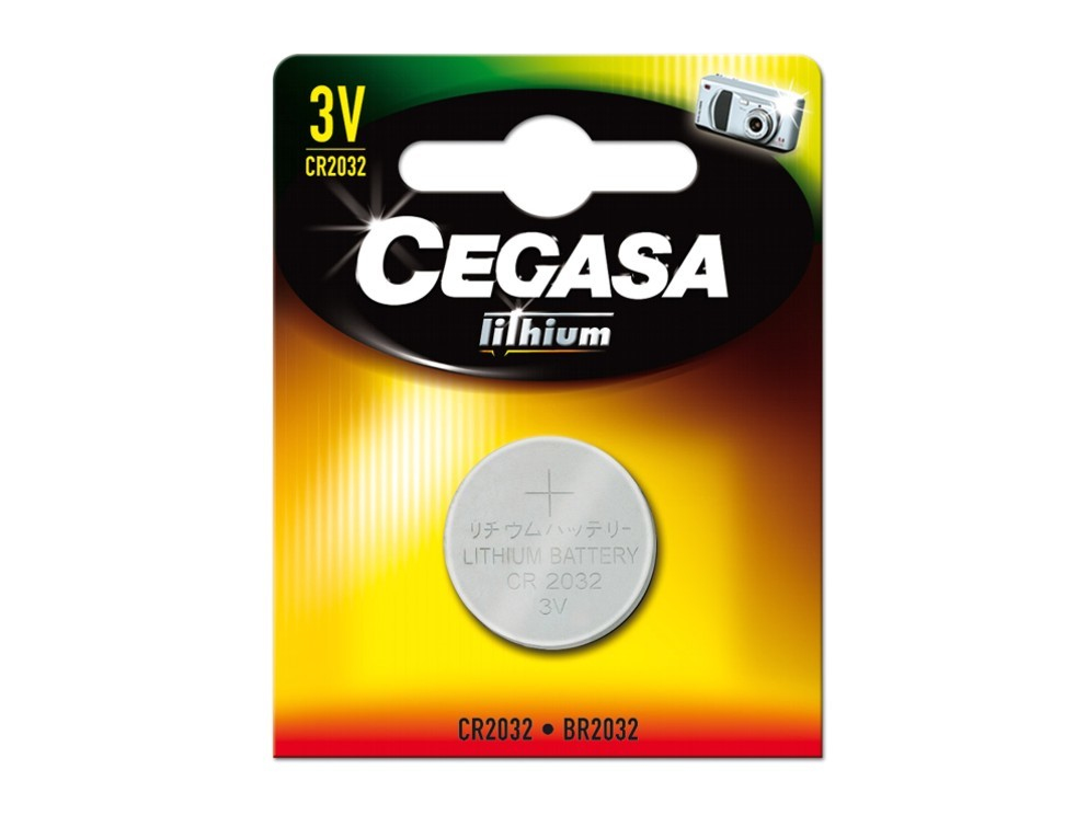 Cegasa Pila Litio Boton CR2032 3V Bt Blister