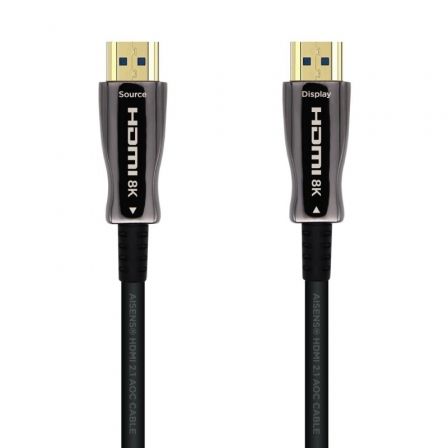 AOC 2.1 Aisens A153-0518/ HDMI Macho - HDMI Macho/ 25m Negro – HDMI