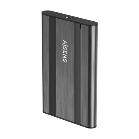 Caja Externa para de 2.5" Aisens ASE-2526GR/ USB 3.1/ Sin tornillos