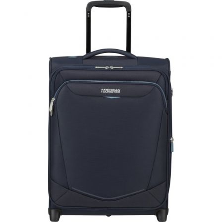 Maleta de Cabina American Tourister Upright SummerRide 55cm/ 55x40x20cm/ 2 Ruedas Azul Marino