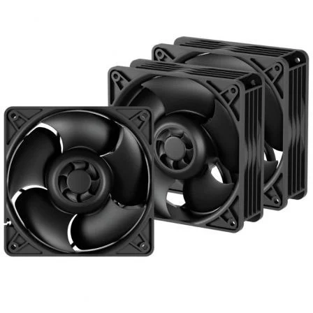Arctic Pack de 3 Ventiladores S12038-8K/ 12cm
