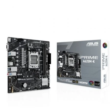 ASUS Prime A620M-K Socket AM5/ DDR5/ PCIe 4.0/ Micro Atx