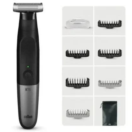 Afeitadora Braun Wet and Dry Serie X XT5200/ con Batería/ 6 Accesorios