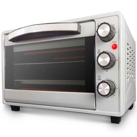 Horno de Sobremesa Grunkel HR-23SILVER/ 1600W/ Capacidad 23L Plata
